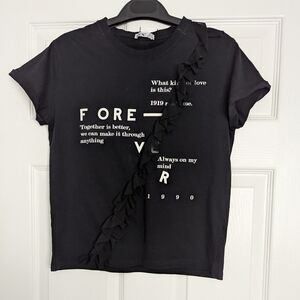 🔷Dex Women's (Size Medium) Black Short Sleeve Tee